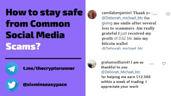 How to stay safe from Common Social Media Scams?