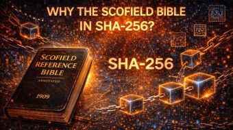 Why the Scofield Bible in SHA-256?