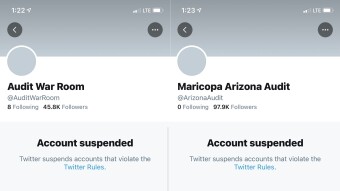 Twitter's Suspension of Maricopa Audit Account Reeks of Damage Control