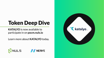 Katalyo No-Code Blockchain Building Tools and NULS