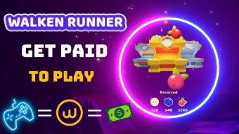Walken Runner | Tutorial | Get Paid to Play | P2E | Solana