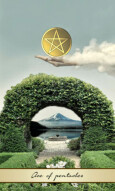 Spell-Affirmation of wealth on the Ace of Pentacles (Заговор богатства на туз пентаклей).