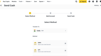 Large number of cryptocurrency buyers wish to pay sellers Indian rupees