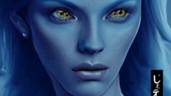 (JaiChai) "Albastru BLU" - Original Digital Art (Sci-Fi)