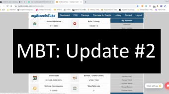 Crypto: My Bitcoin Tube - Platform Update #2