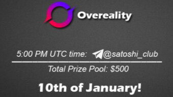Overeality x Satoshi Club AMA Recap from the 10th of January