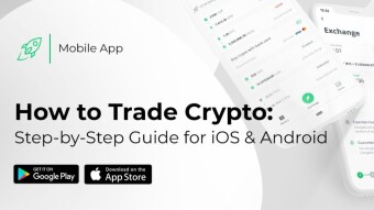 How to exchange cryptocurrency via Changelly mobile app