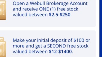 Free stocks!