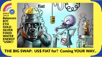 CRYPTO TKOs Issue #005: the BIG SWAP- US Fiat to USR Cornucopia : Why Not?