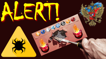 ⚠ Alert! A New Russian Malware Threatens To Steal Your Cryptocurrencies.