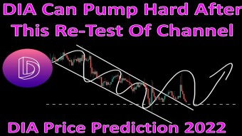 DIA Can Pump Hard After This Re-Test Of Channel | DIA Price Prediction 2022