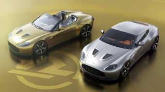 The Golden Twins | Aston Martin V12 Zagato Continuation.