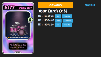 Rising Star Giveaway #56: R177 Pink Kit Rare Instrument NFT (ends 5/21)