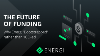 The Future of Funding? Why Energi ‘Bootstrapped’ rather than ‘ICO-ed’