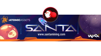 A new start with the santa in Alien Worlds