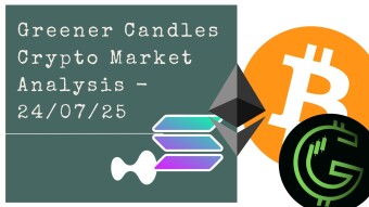 Greener Candles Crypto Market Analysis — 24/07/25