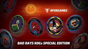 RFOX GAMES and MarvelousNFTs Partner to Launch Marvel Superheroes 'BAD DAYS KOGs Special Edition' on BSC!