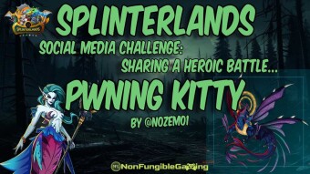 Social Media Challenge - Sharing a heroic battle: Pwning Kitty!