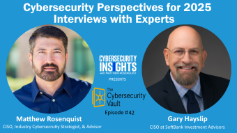 Cybersecurity Perspectives for 2025 – Interviews with Experts: Gary Hayslip