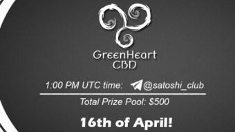 Join the AMA of Satoshi Club x Greenheart. Rewards: 500 USDT, April 16th.