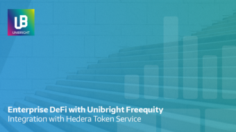 Enterprise DeFi with Unibright Freequity — Integration with Hedera Token Service