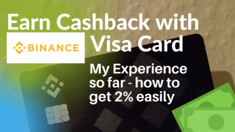 My Binance Visa Card finally arrived! How You Can Pay With Crypto (or Fiat) And Get 2-8% Cashback On All Your Expenses