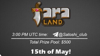 Join the AMA of Satoshi Club x Faraland. Rewards: 500 USDT, May 15th.