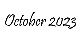 My Passive Earning - OCTOBER 2023