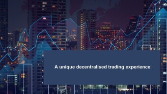 A unique decentralized trading experience