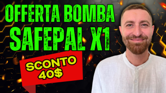 SUPER SCONTO su SAFEPAL X1 | Review + UnBoxing