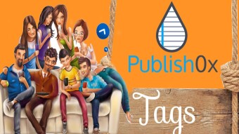 How to find the tags in Publish0x