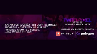Live with Animator & Creator Jeff Saamanen - (Aired Oct. 10th 202 ) - Progress & Overview of our NFT Powered Animated Series.