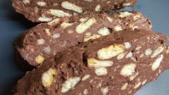 Foodbook #697 chocolate salami