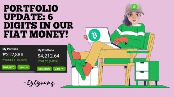 Portfolio Update: 6 Digits In Fiat Money!