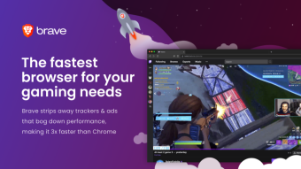 Brave browser featured on the Epic Games Store