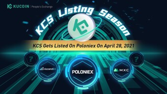 KuCoin Token (KCS) Gets Listed On Poloniex