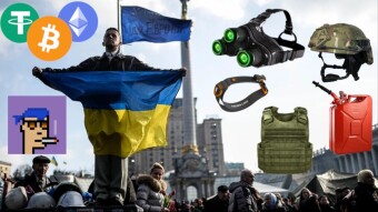 What UKRAINE are spending their Crypto donations on and what exactly is being donated.