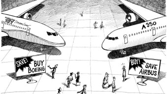 Boeing VS Airbus Trump Tax