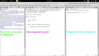 My Examples on Reverse Engineering in Computers when I was a young student