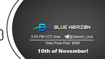 Join the AMA of Satoshi Club x BlueHorizonNFT. Rewards: 500 USDT, November 10th.
