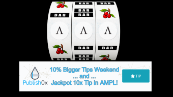 #LuckyTipWeekend: 10% Bigger Tips Weekend and a 1% Chance of a 10x Tip in $AMPL!