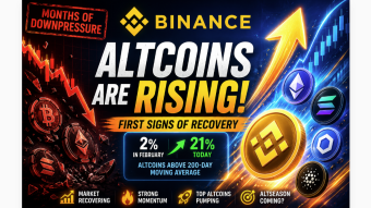 Altcoins Are Finally Waking Up: Binance Just Flashed the First Real Recovery Signal Since the Crash