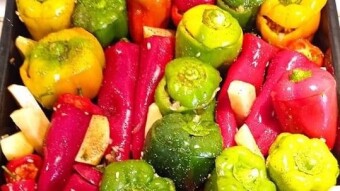 Foodbook #782 Stuffed Vegetables - Gemista