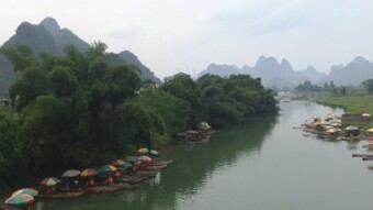 Guilin. Part 9. Walk along the river.