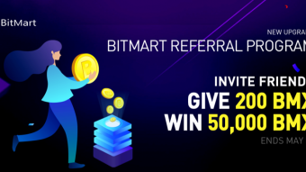 BITMART EXCHANGE AIRDROP (200 BMX  + 20 BMX /Ref)
