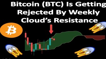 Bitcoin (BTC) Is Getting Rejected By Weekly Cloud’s Resistance