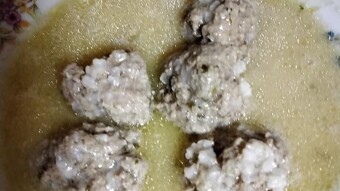 Foodbook #971 Greek giouvarlakia
