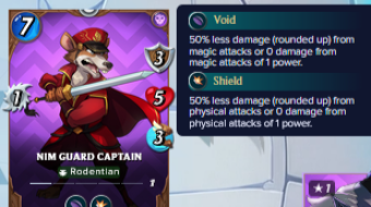 Splinterlands - The easiest victory thanks to Shield + Void