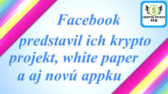 Facebook predstavil svoj krypto projekt