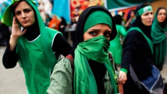 Green Movement, The Story of Almost Getting Shot! (1)